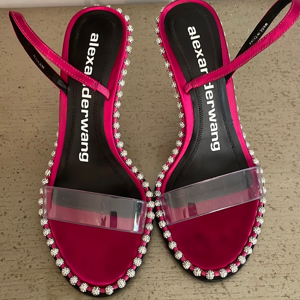 Alexanderwang Nova Crystal/Satin/PVC